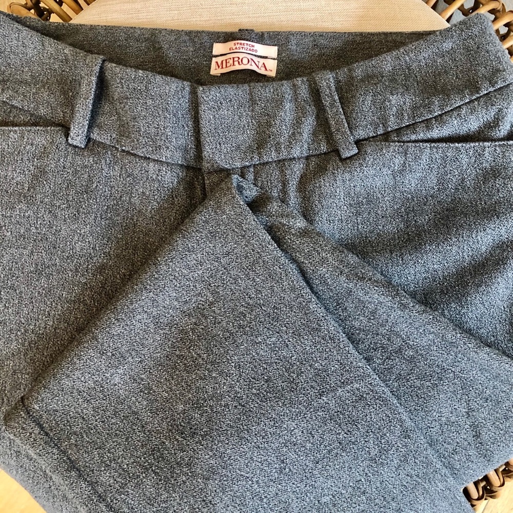 Grey Stretch Dress Pants